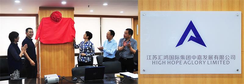 汇鸿中嘉公司举行VIS视觉识别系统和新LOGO启用仪式